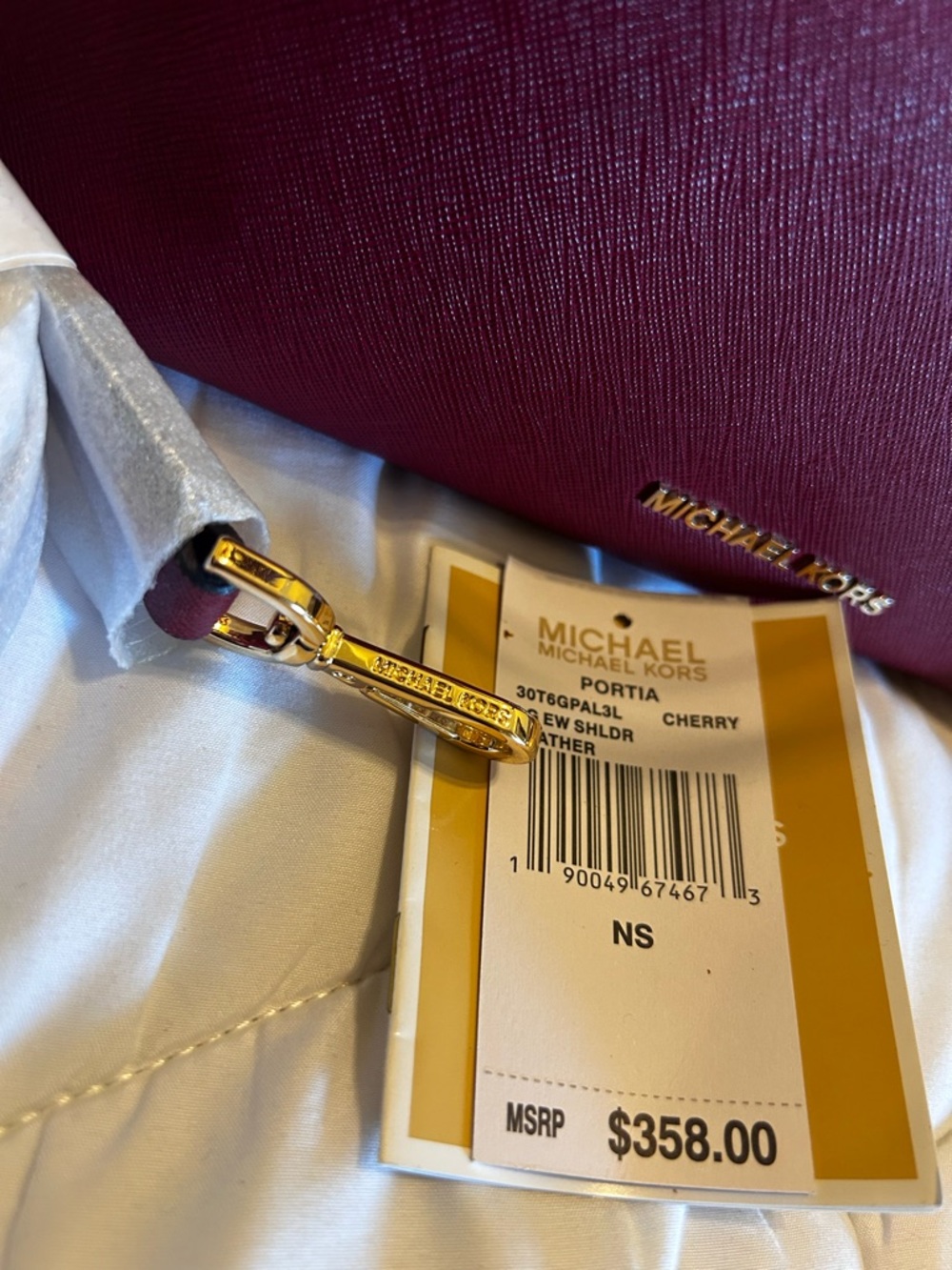 Michael Kors Red Purse & Watch Set | Giftable ❤️ - Picture 7 of 14
